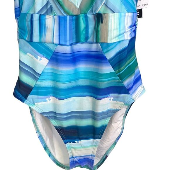 La blanca halter / strapless one piece swimsuit - Picture 4 of 13